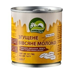 Вівсяне згущене молоко Nature's Charm, 320 г